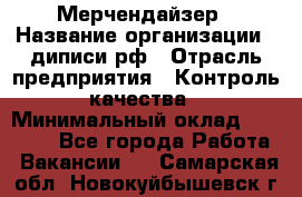 Мерчендайзер › Название организации ­ диписи.рф › Отрасль предприятия ­ Контроль качества › Минимальный оклад ­ 20 000 - Все города Работа » Вакансии   . Самарская обл.,Новокуйбышевск г.